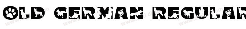 Old German Regular字体转换